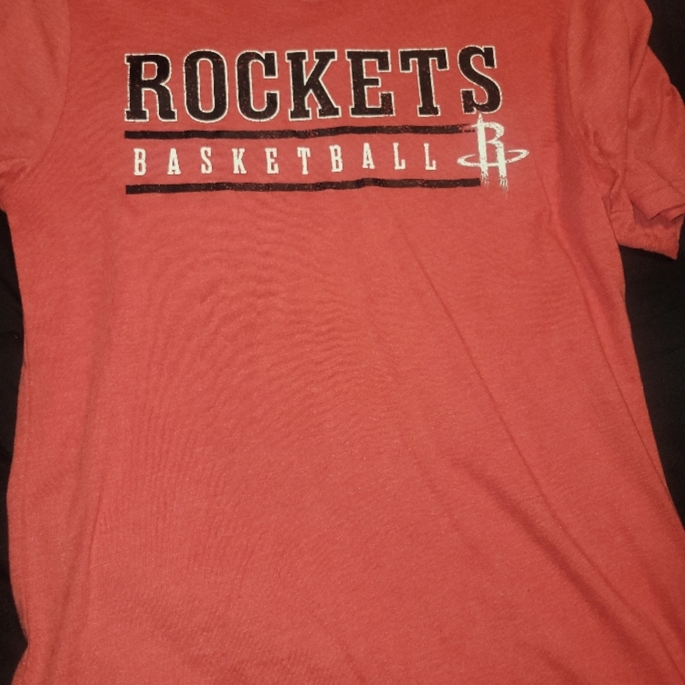 Rockets Basketball Red T-Shirt